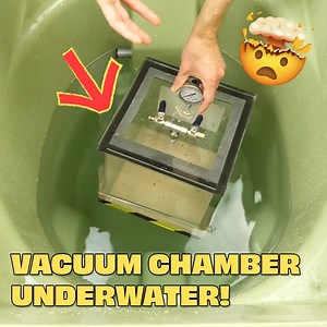 PUTTING A VACUUM CHAMBER UNDERWATER!! 🤯🤯 | The Action Lab