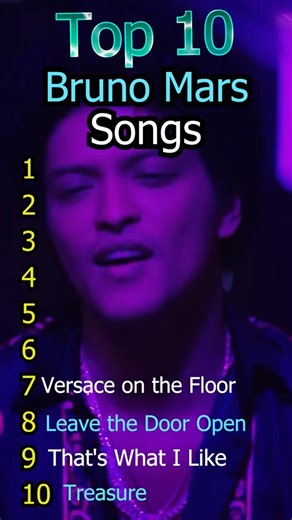 Top 10 Most Iconic Bruno Mars Hits for Every Mood #viralsong #viralshorts #viralreels #englishsongs
