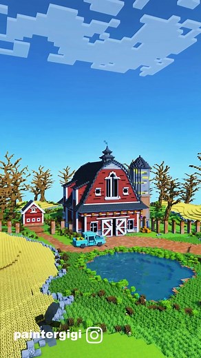 Minecraft Barn Design Tutorial