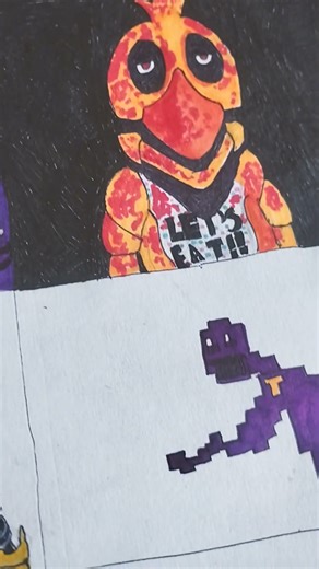 #fnaf character drawing