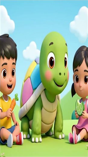 Tiko the Tiny Turtle Learns Why We Eat Vegetables | Kids Learning Video