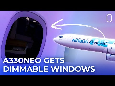 Airbus Adds Divisive Dimmable Window Option To Airbus A330neo