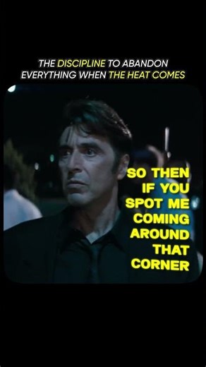 "Walk Away in 30 Seconds" | Heat's Iconic Coffee Scene #cinemashorts #filmanalysis #moviebreakdown