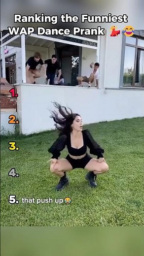 Ranking the Funniest WAP Dance Prank 💃😂