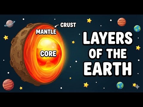 Layers of the Earth Explained | Crust, Mantle & Core