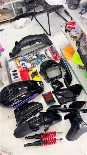 VR46_BIKERS_WORLD | FULL MODIFICATION KIT FOR SPLENDOR 💫 | Instagram