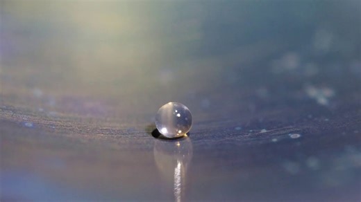 The Leidenfrost effect in macro and slow motion