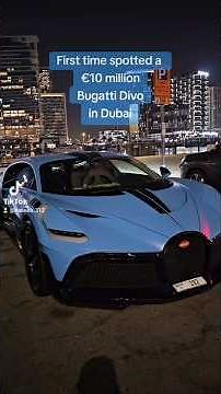 Bugatti Divo hypercar spotted in Dubai for 1st time