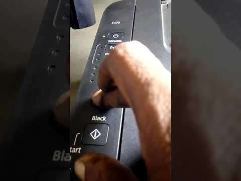How to Reset Re-filled CANON ink cartridge like E470 & all CANON ink cartridges printers
