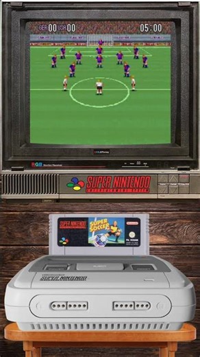 Super Soccer 1992 - Super Nintendo - Retro Gaming