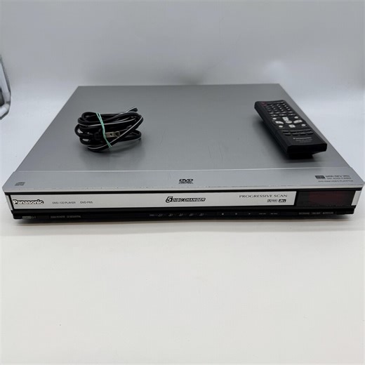 Pfannenwender DVD-F65 5 Disc DVD Player mit Fernbedienung Vintage 2004 Progessive Scan - Etsy.de