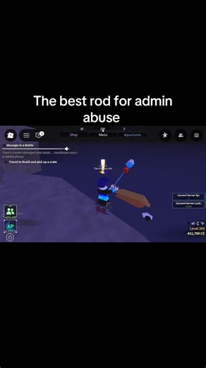Best rod for admin abuse #fisch #fischroblox | fish