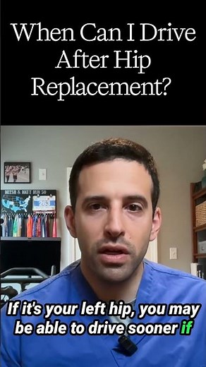 When Can You Drive After Hip Replacement? 🚗 Recovery Timeline Explained
