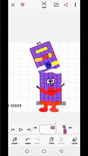 numberblocks 63