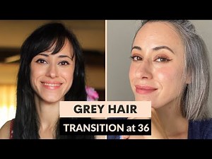 Growing out grey hair at 36?