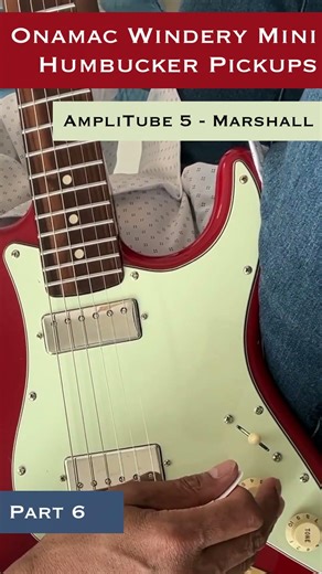 The volume-rolloff on this Onamac Windry Mini Humbucker pickup is the real surprise