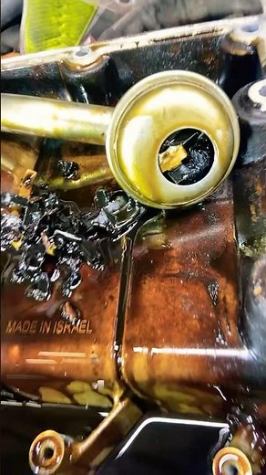 This is why you HAVE to drop the oil pan on GM 2.0/2.2/2.4 ecotec engines when the timing chains go