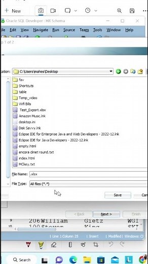 How To Export The Data in SQL Developer #shorts By MahiIt