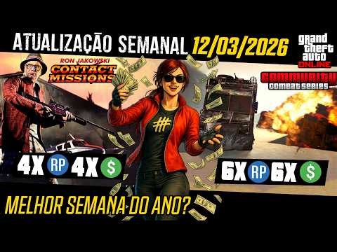 Atualização Semanal 12/03/2026 no GTA Online