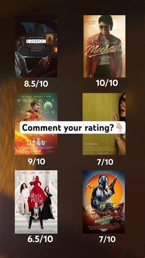 Some recent new movie ratings. What are your ratings??? #movie #film #scifi #cinema #movies