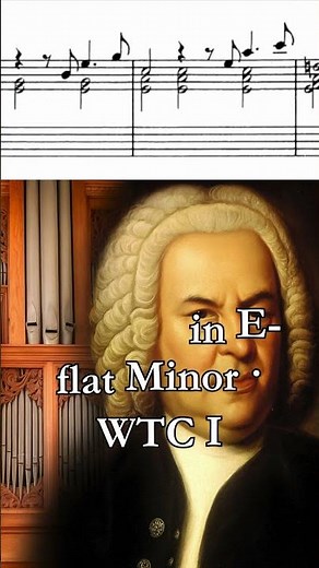 Bach’s Deepest Meditation? | Prelude in E-flat Minor #shorts #bach