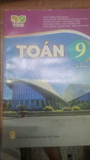 HỌC TOÁN 9 SÁCH KNTT.