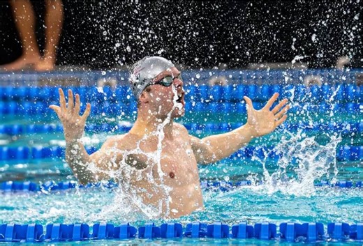 Jeremias Pock Shatters Another NCAA Division II Record; UIndy Standout Stars in 200 Breaststroke