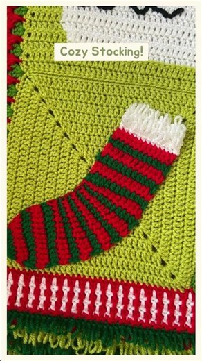 Cozy Christmas Crochet vibes 🎄 Join the Sirdar Christmas Blanket CAL today! #crochetblanket