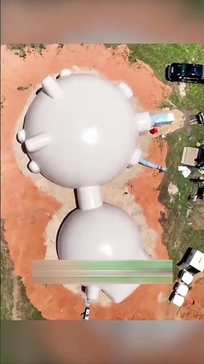 Concrete Bubble House @binishells #shorts