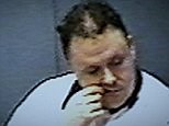 Murderer Levi Bellfield picks his teeth during interrogation
