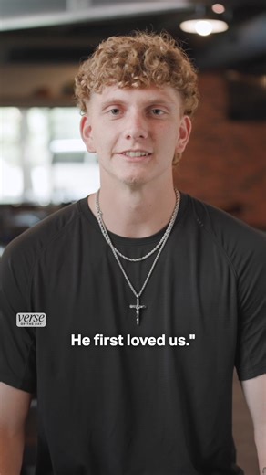 "We love because he first loved us." — 1 John 4:19 NIV Catch the full video in the Bible App! | YouVersion