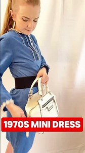 Rescued from the Dump! Stunning '70s Mini Dress #1970sfashion #bohofashion #vintageseller