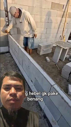 Hebel wall installation #construction #buildings #home #handyman