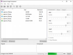 Caesium Free Image Compression Tool