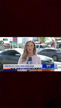 Gas prices soar past $5.20 per gallon in California