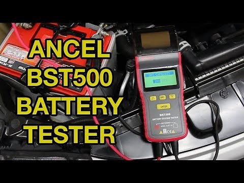 ANCEL BST500 Automotive Battery Tester Test and Review