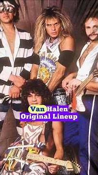 VAN HALEN Original Lineup🔥Before They Became Legends #vanhalen #musichistory #musician
