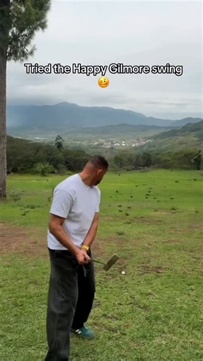 Golfman Hub on Instagram: "A golf club can be used to measure the wind. 🌬️⛳ How? Hold up a blade of grass or a light leaf and toss it into the air. But if you don't have one, just hold your club by its grip and let it swing freely—the way it settles can show you the wind's direction. The original golfer's weather vane!"