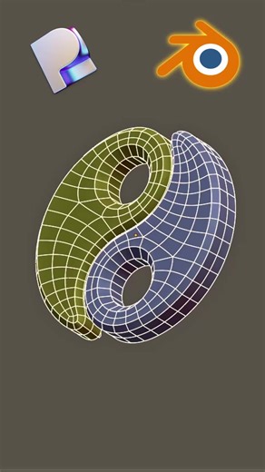 Create a Stunning Yin Yang Symbol in Blender