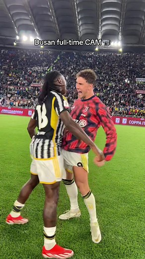 Dusan Vlahovic Juventus Celebration: Monumental Cam Full-Time