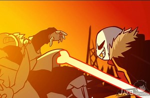 【安利Undertale AU必备】UNDERVERSE高能+动作戏剪辑