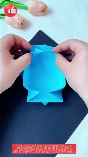 One Sheet, Five Grids — Smart & Beautiful Paper Storage DIY! 📦✨