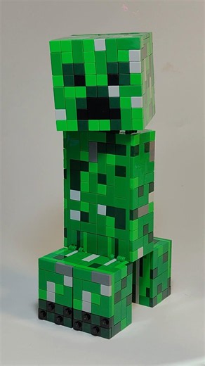 Creeper - Lego Minecraft (part 2) #lego #asmr #minecraft #minecraftbuilding