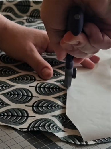 Quiet work. Cut by hand. One piece at a time. #scandinaviandesign #upcycled #slowcrafted #oneofakindpiece #materialdriven