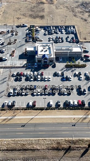 One of the coolest projects we've worked on #oklahoma #business #landscape #okc #businessowner #landscaping #trending #winter #plants #nursery #landscapedesign #tips | Five Stones Landscaping