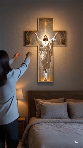 ✝️ ​Retro Jesus Wall Cross – Faith, Hope & Light for Your Home​ 🌟 Bring God’s grace into your space with this beautifully crafted acrylic cross, featuring detailed gold accents and a lifelike image of Christ. 🕊️ ​Inspiring Design​ – Encourages prayer, reflection, and peace ✨ ​Elegant & Durable​ – Shatter-resistant acrylic with golden framing 🙏 ​Meaningful Gift​ – Perfect for families, baptisms, or spiritual encouragement 💛 ​Creates a Warm Atmosphere​ – A daily reminder of divine love and hop