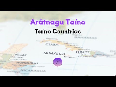 🌴✨ Taíno Countries | Learn the Original Taíno Names of the Caribbean Islands ✨🌴