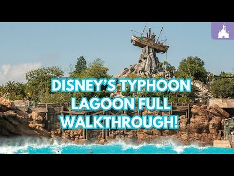 Disney’s Typhoon Lagoon Full Tour & Walkthrough 4K|Free Waterpark Ticket|Walt Disney World June 2025
