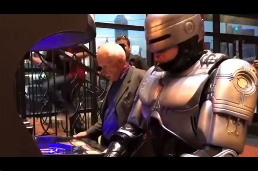 Robocop playing Robocop against Robocop