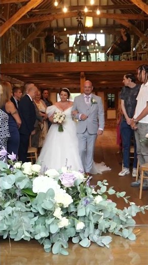 Bride Walking Down The Aisle